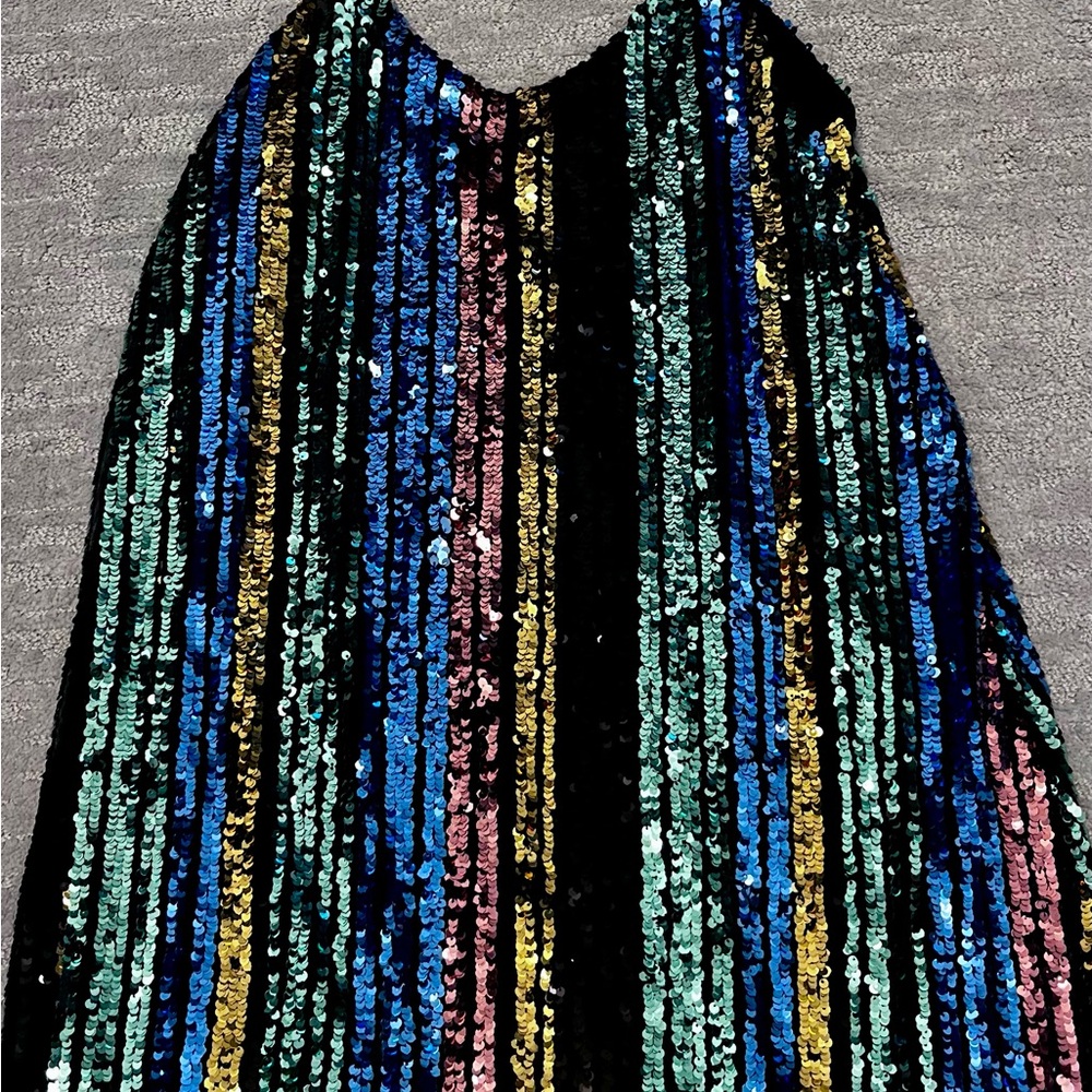 Show Me Your Mumu Sequin mini dress, size large, new without tags.